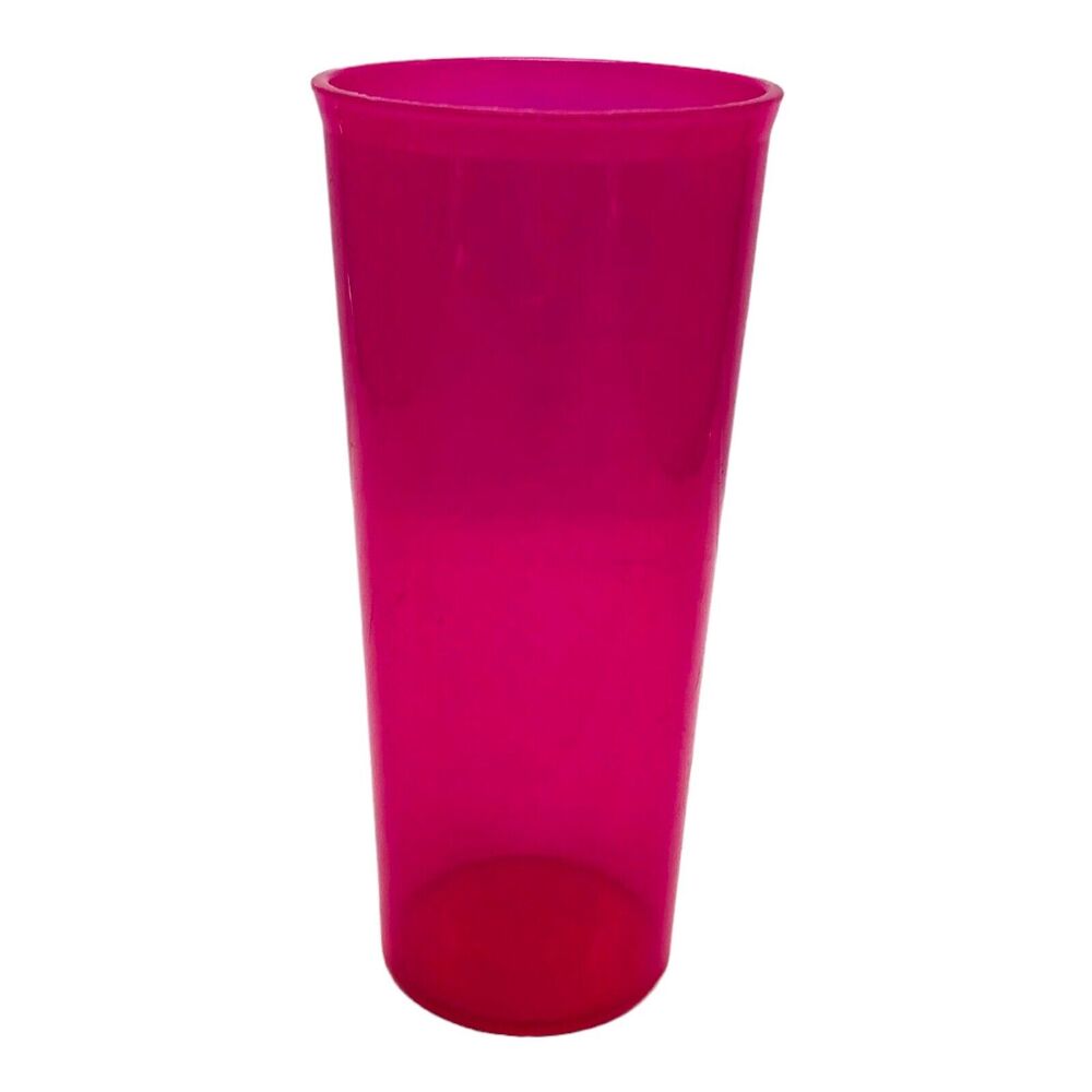 Tupperware Iced Tea Tumbler Fushia Purple 16 oz #5107A No Lid Cup Only Mexico